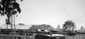 Village with watchtower National army museum